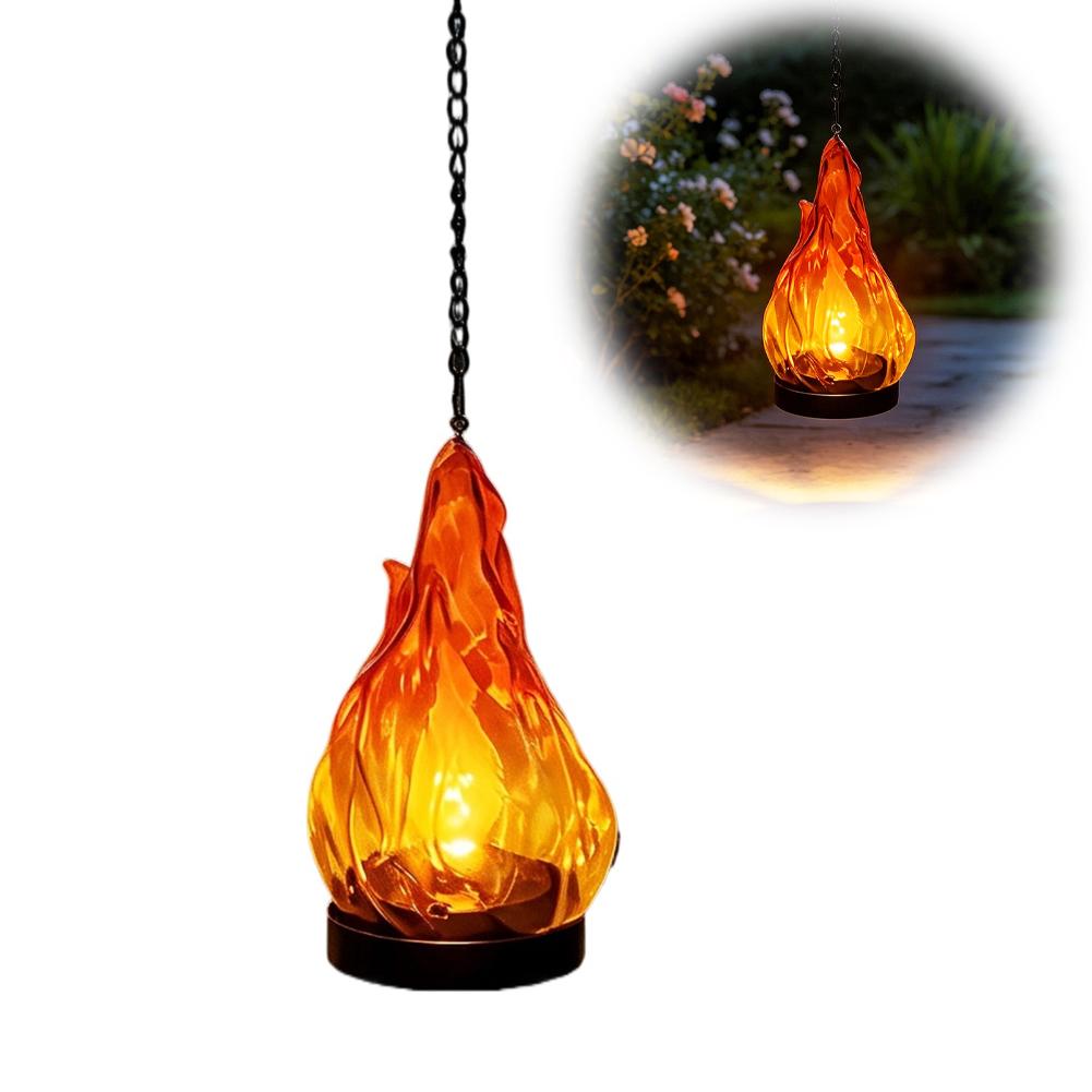 Outdoor Lighting Effects - Lanterna a fiamma tremolante a LED,