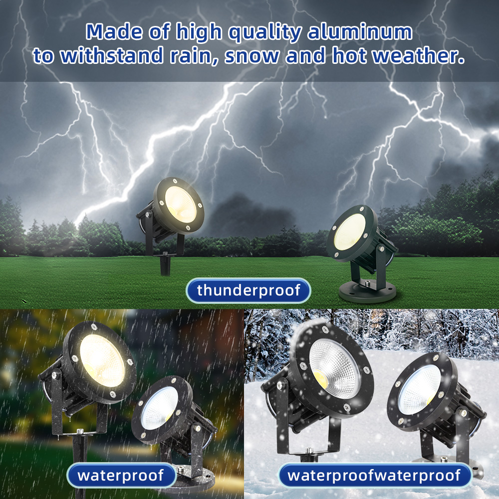 Faretto LED GU10 per Giardino, - Outdoor Lighting Effects recensione e prezzo