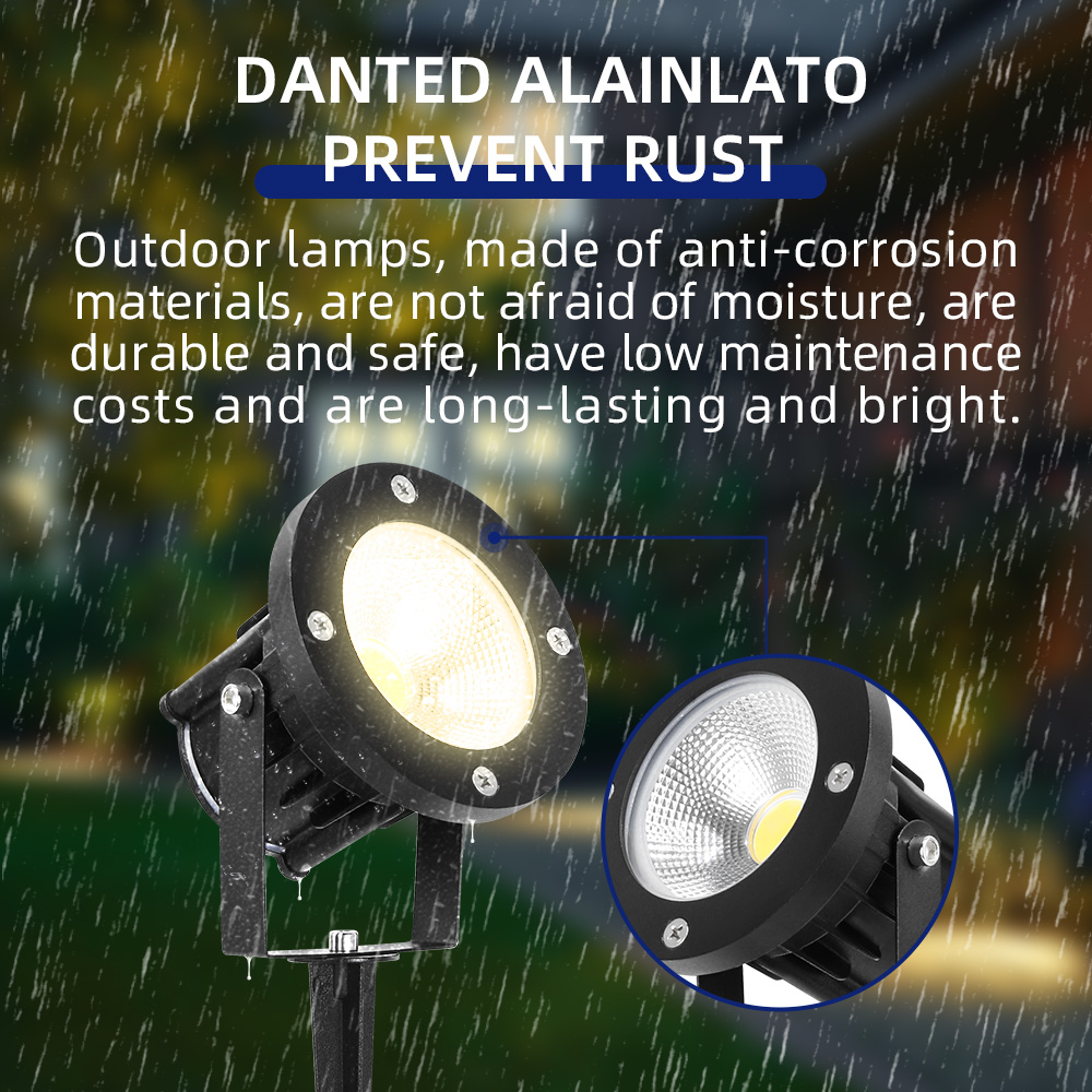 Faretto LED GU10 per Giardino, - Outdoor Lighting Effects recensione e prezzo