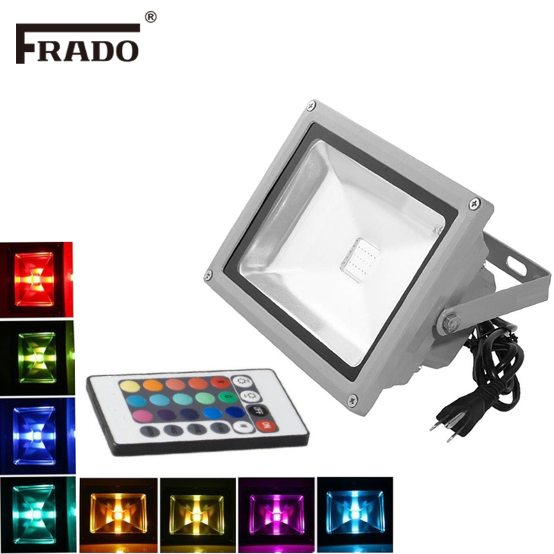 Fari LED RGB 10W, Faretto da E - Outdoor Lighting Uk recensione e prezzo