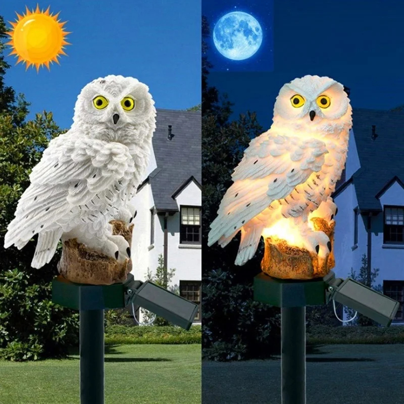 Statua di Gufo Solare con Luce - Outdoor Lighting Ip65 recensione e prezzo