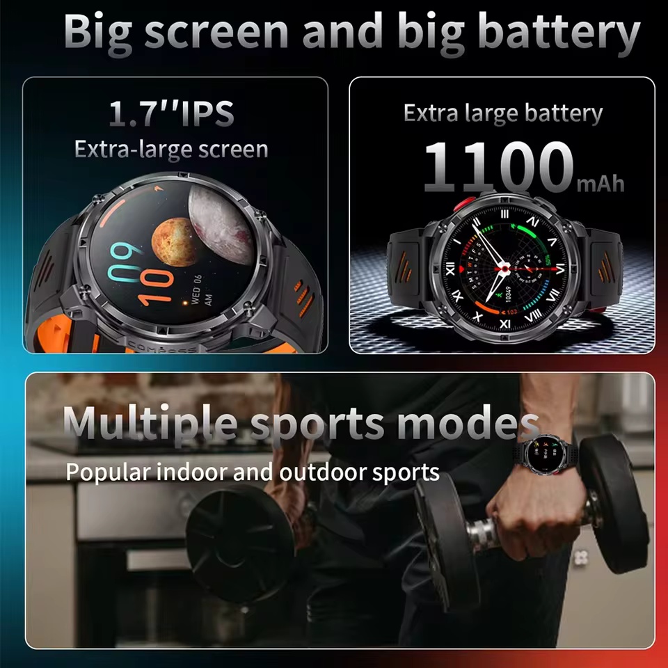 T-Rex3 Military Smartwatch da  - Outdoor Lighting Track recensione e prezzo