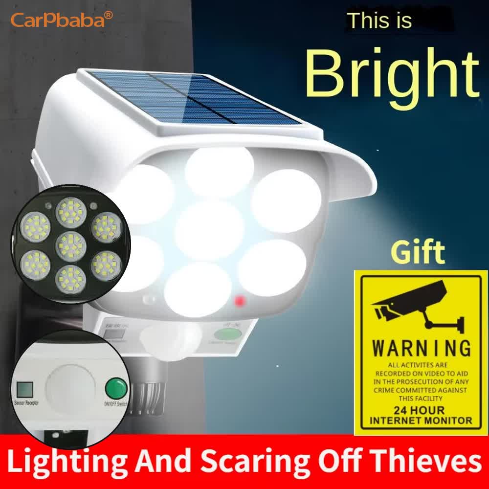 Luce solare esterna Sensore di - Outdoor Lighting Wireless recensione e prezzo